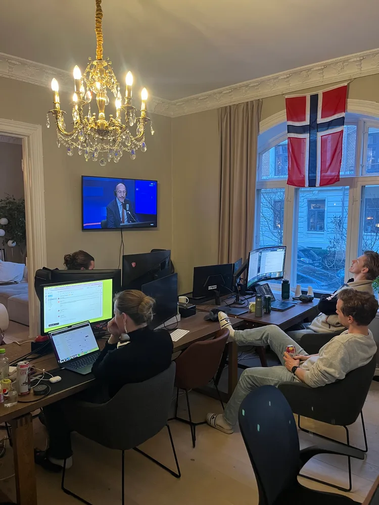 The Native team at the office in Frogner, Oslo